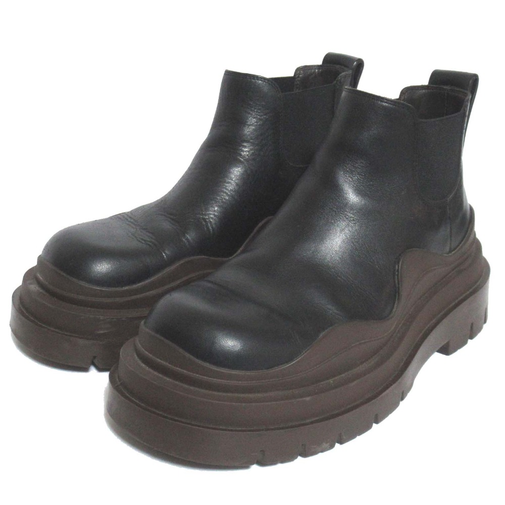 ✨極美品✨ボッテガヴェネタ レザーブーツ サイドゴア ブラック 35 BOTTEGA VENETA(ボッテガヴェネタ) サイドゴアブーツ ブラック