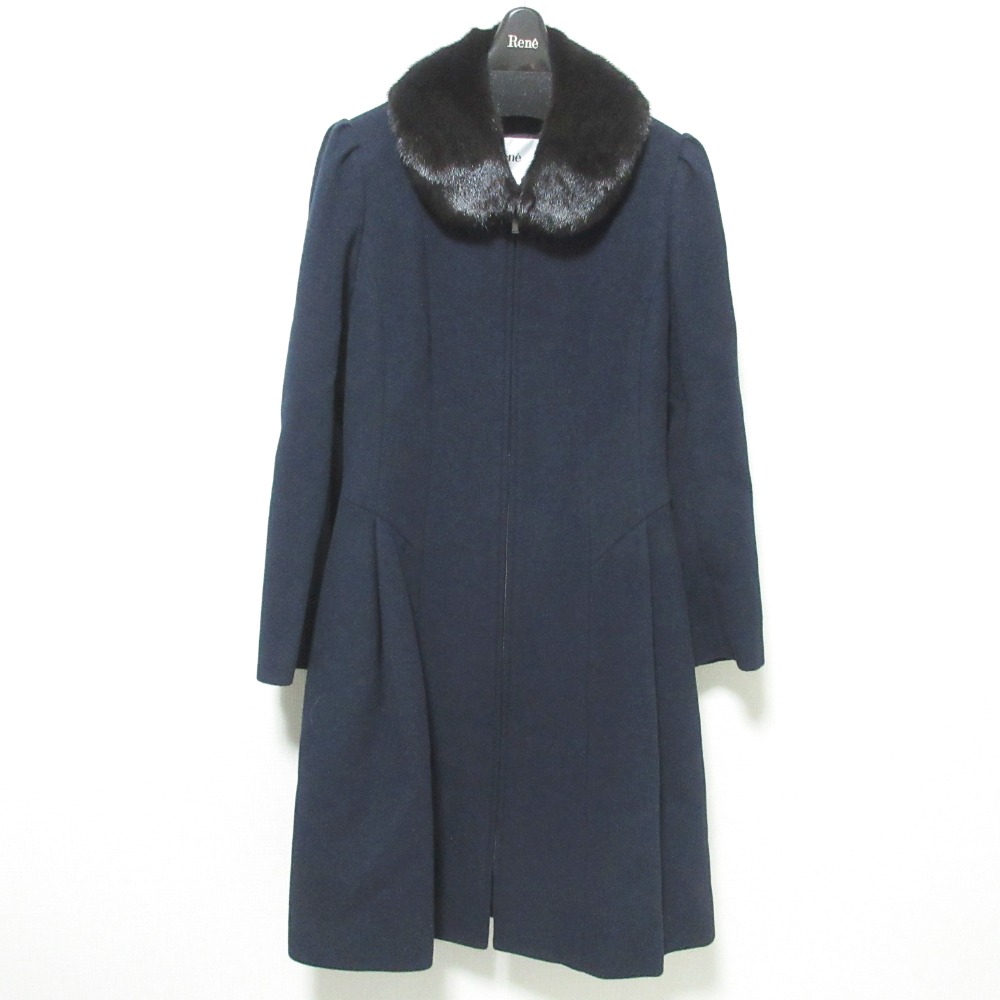 楽天市場】【中古】美品 Rene ルネ RISSUE社生地 セーブルファー