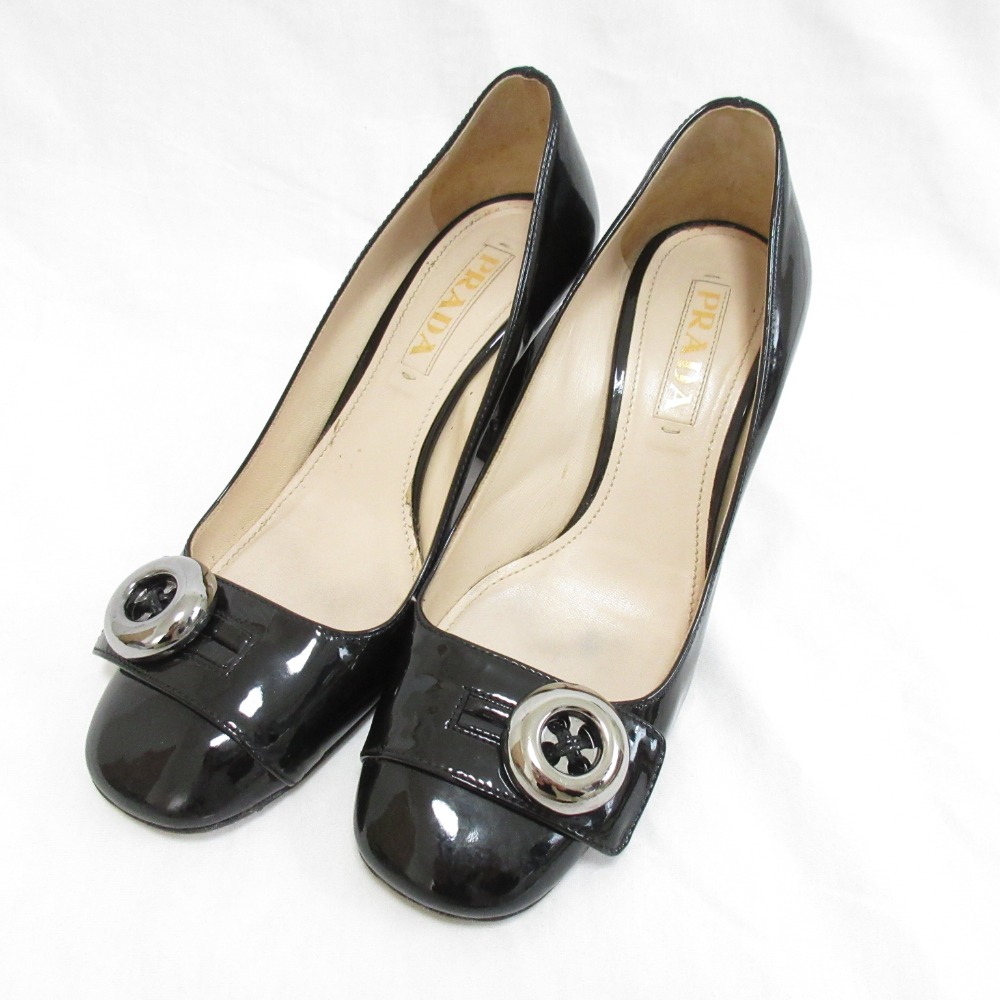 PRADA プラダ　ヒール　パンプス　381/2 楽天市場】超美品 PRADA プラダ パンプス パンプス - 表記サイズ