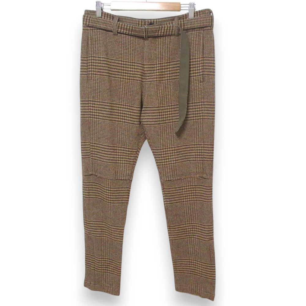 20AW sacai サカイ 縮絨 ウール チェック パンツ 20-02347M 20AW sacai サカイ 縮絨 ウール チェック パンツ 20-02347M