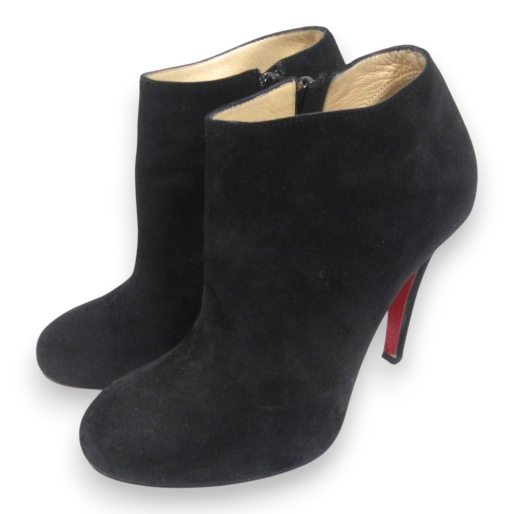 クリスチャンルブタン　黒 スエード ショートブーツ 37 楽天市場】クリスチャンルブタン Christian Louboutin ブーツ