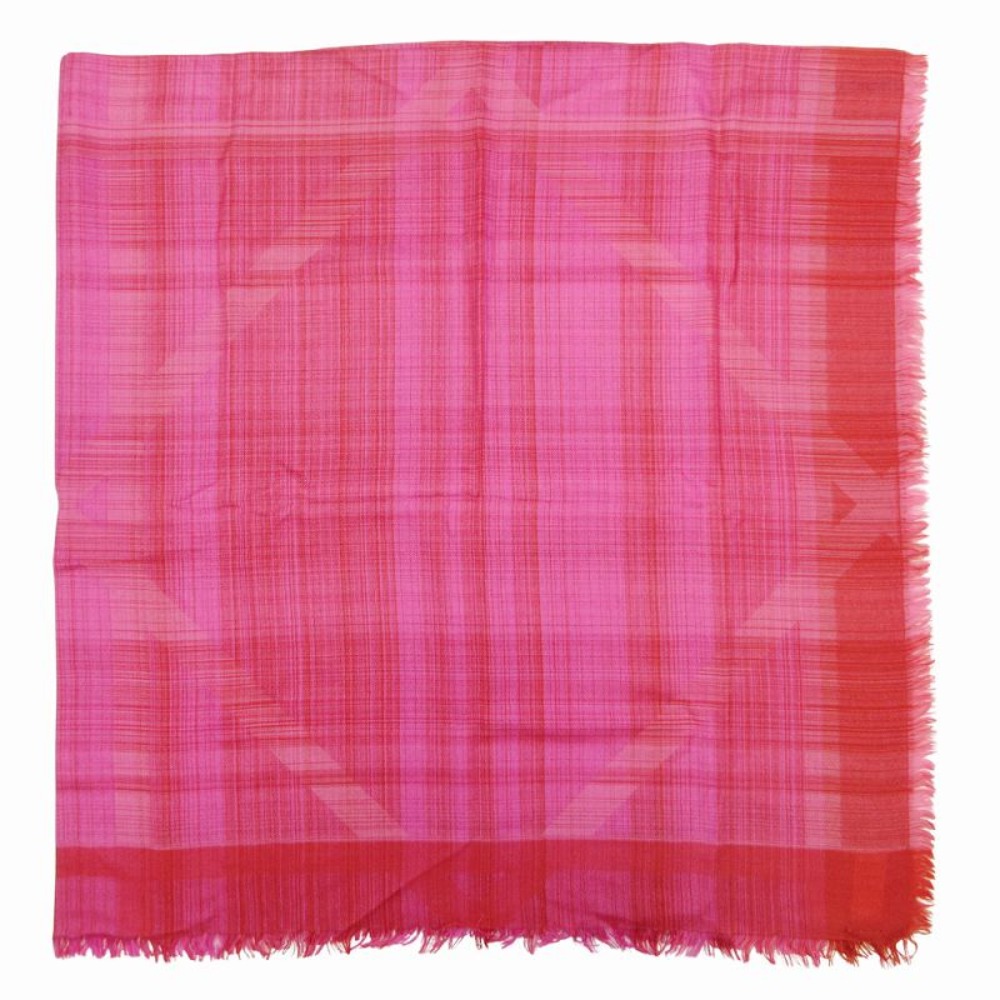 【Christian Dior】美品！　ストール　大判　シルクカシミヤ　オレンジ Dior - □美品□ ChristianDior クリスチャンディオール 大判