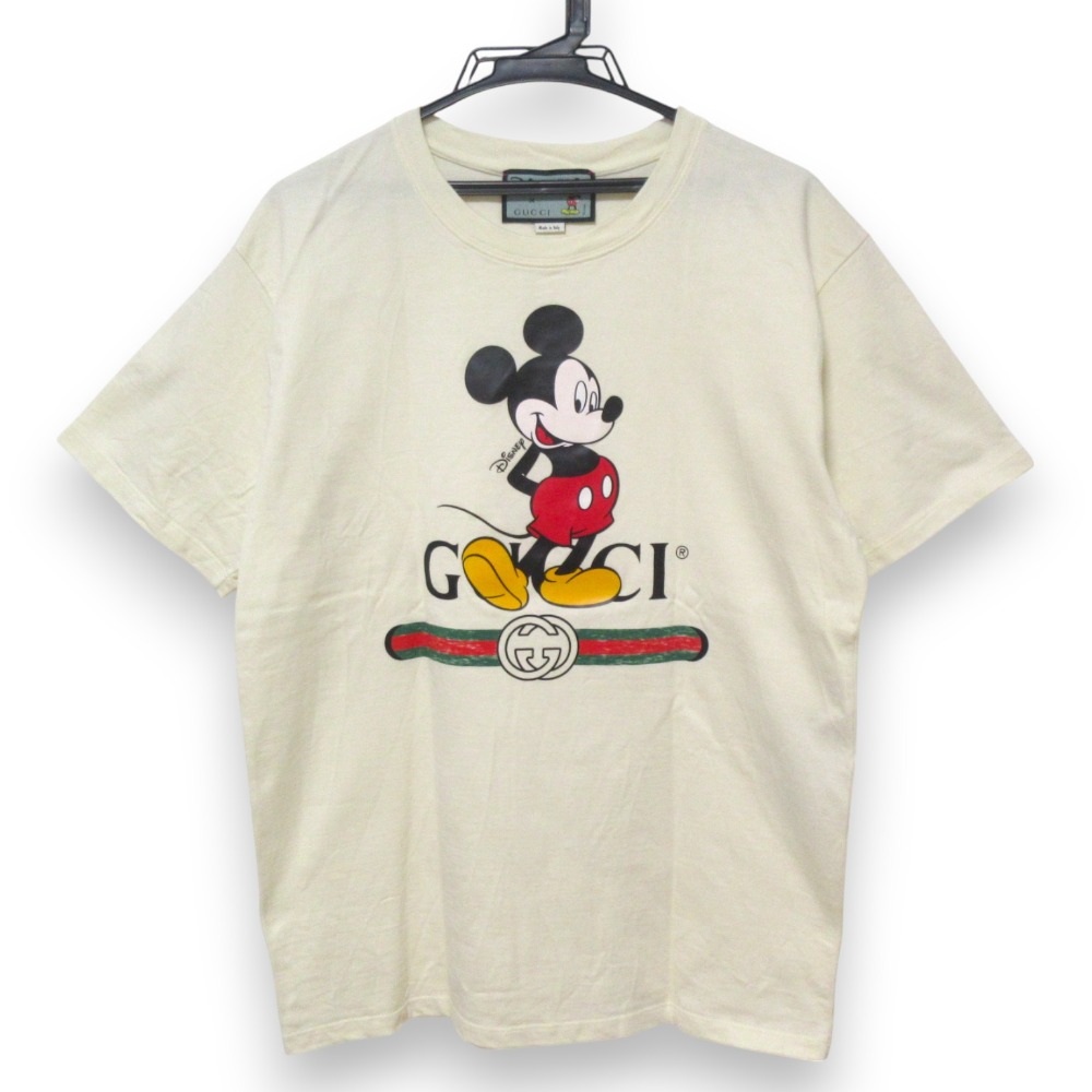 Gucci マウスオーバーTシャツ グッチ Tシャツ カットソー 20SS ディズニー ミッキーマウス オーバー