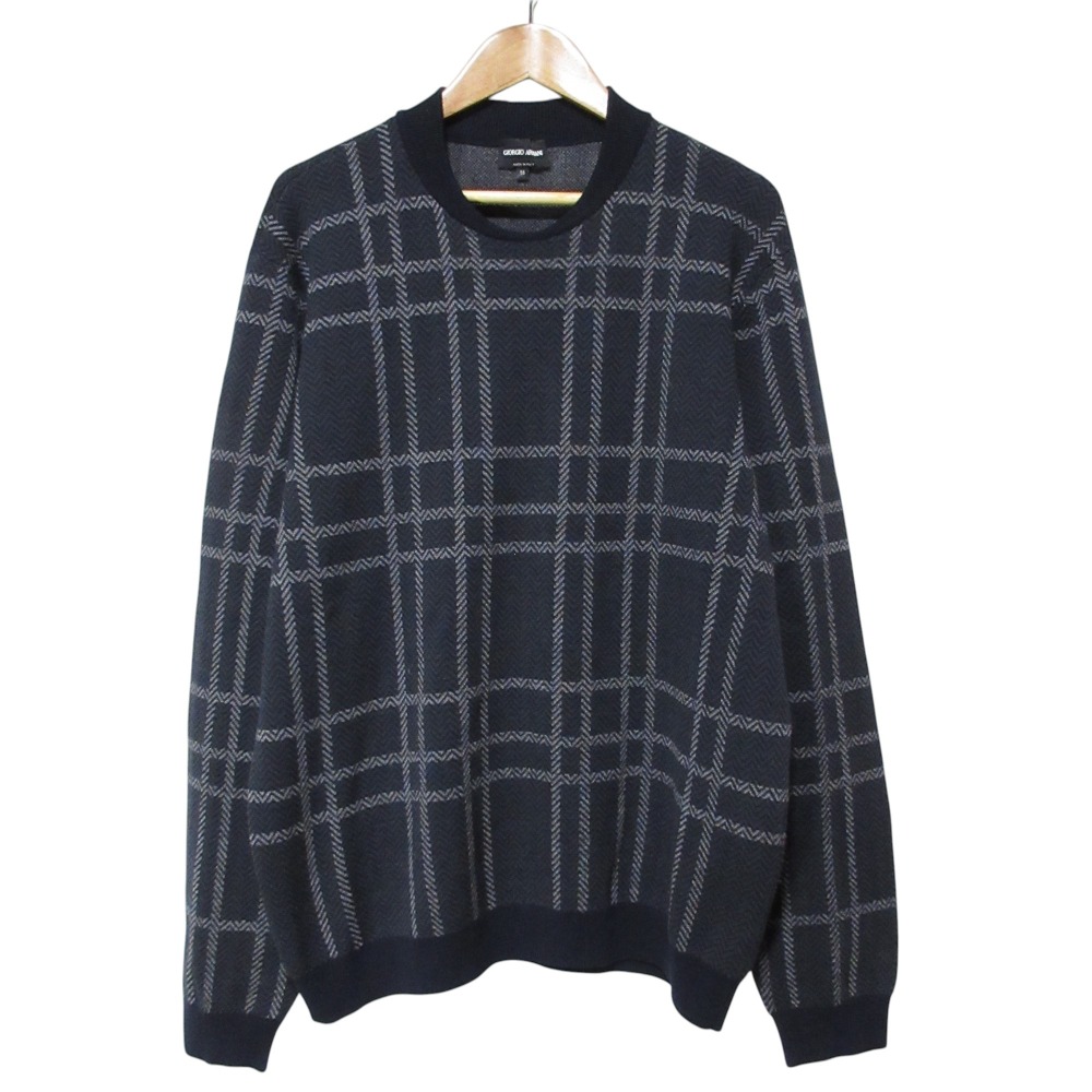 ジョルジオアルマーニ クラシコ ARMANl ニット カシミヤ 長袖 ジョルジオアルマーニ クラシコ ARMANl ニット カシミヤ 長袖