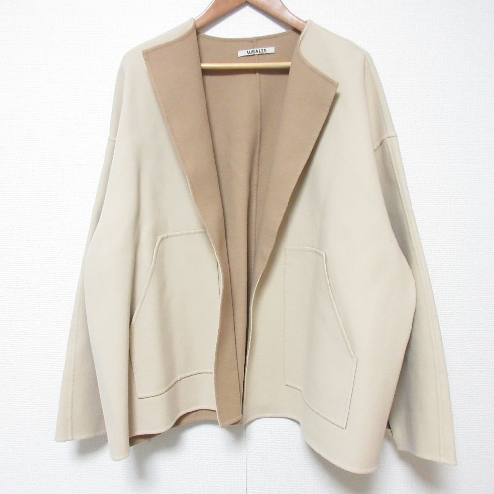 楽天市場】AURALEE オーラリー 22AW VELOUR BRUSHED WOOL MELTON
