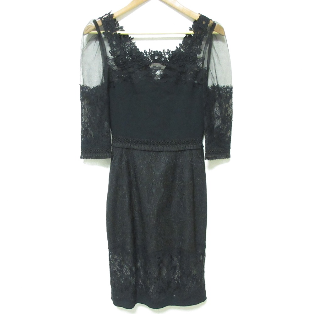 楽天市場】美品 D&G ドルチェ＆ガッバーナ ワンピース 黒 サイズ26/40