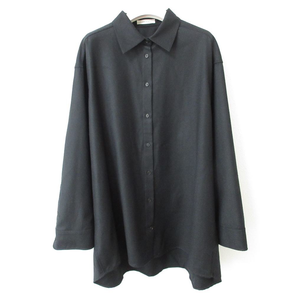 美品 クリーニング済 22AW yori ヨリ 長袖 スカラップカット