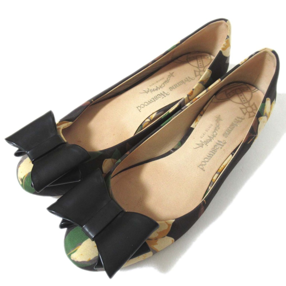 ヴィヴィアンウエストウッド【新品、箱付き】melissa 初期 リボン パンプス imgrc0066111463.jpg