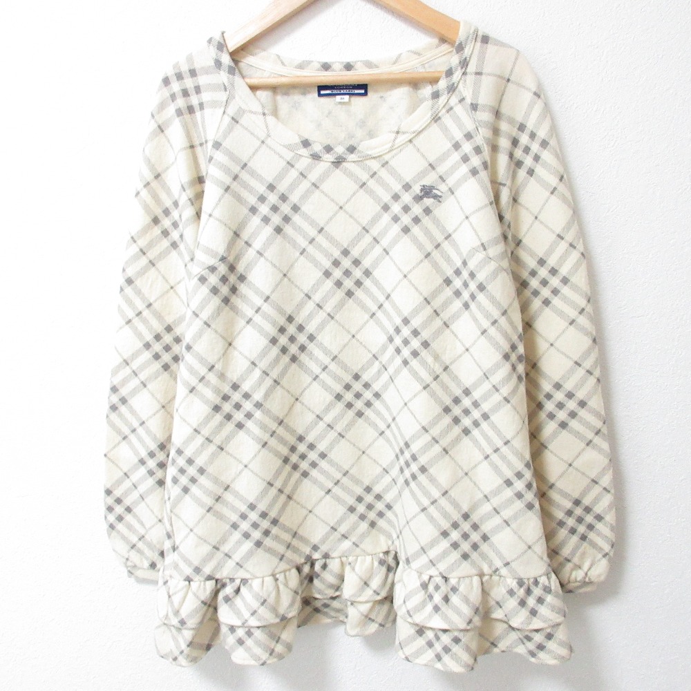 バーバリーブルーレーベル★半袖たチェックチュニック　30 未着用 楽天市場】美品【中古】バーバリーブルーレーベル BURBERRY BLUE