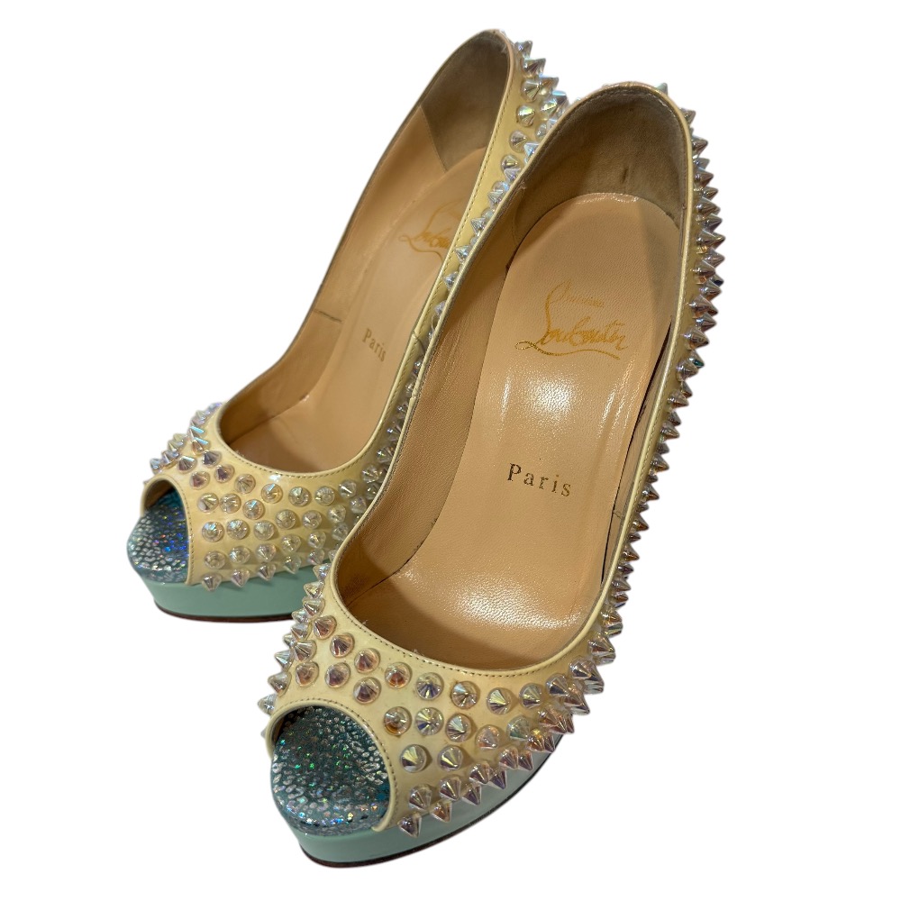 Christian Louboutin クリア スタッズ パンプス サイズ 36 楽天市場】Christian Louboutin クリスチャンルブタン クリア