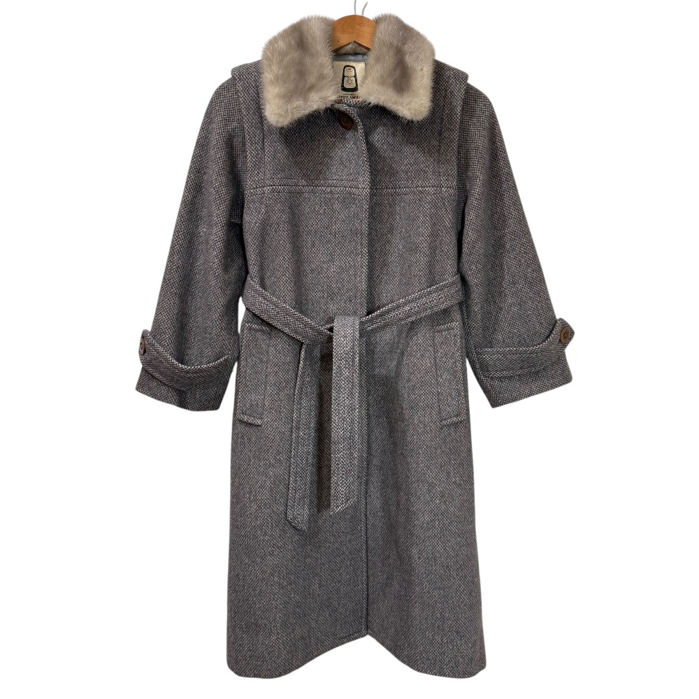 楽天市場】カールラガーフェルド ミンクロング毛皮コート 美品【中古