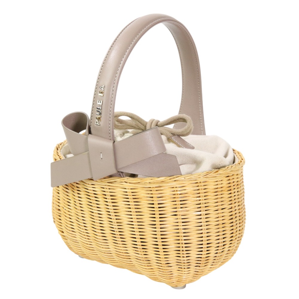 楽天市場】PAULE KA ポールカ カゴバッグ 74346261 アイボリー