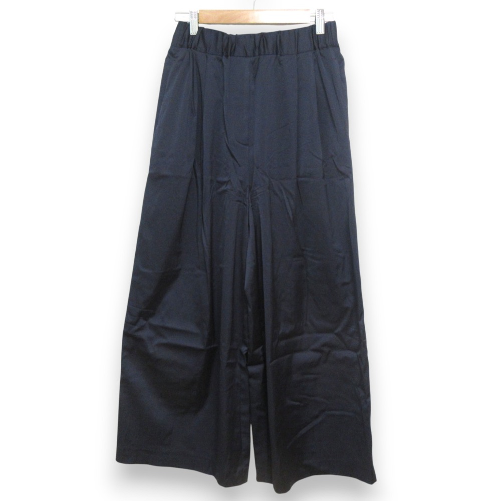 美品　ebure エブール　ベルテッドリネンタックショートパンツ　定価4.7万 美品 ebure エブール ベルテッドリネンタックショートパンツ