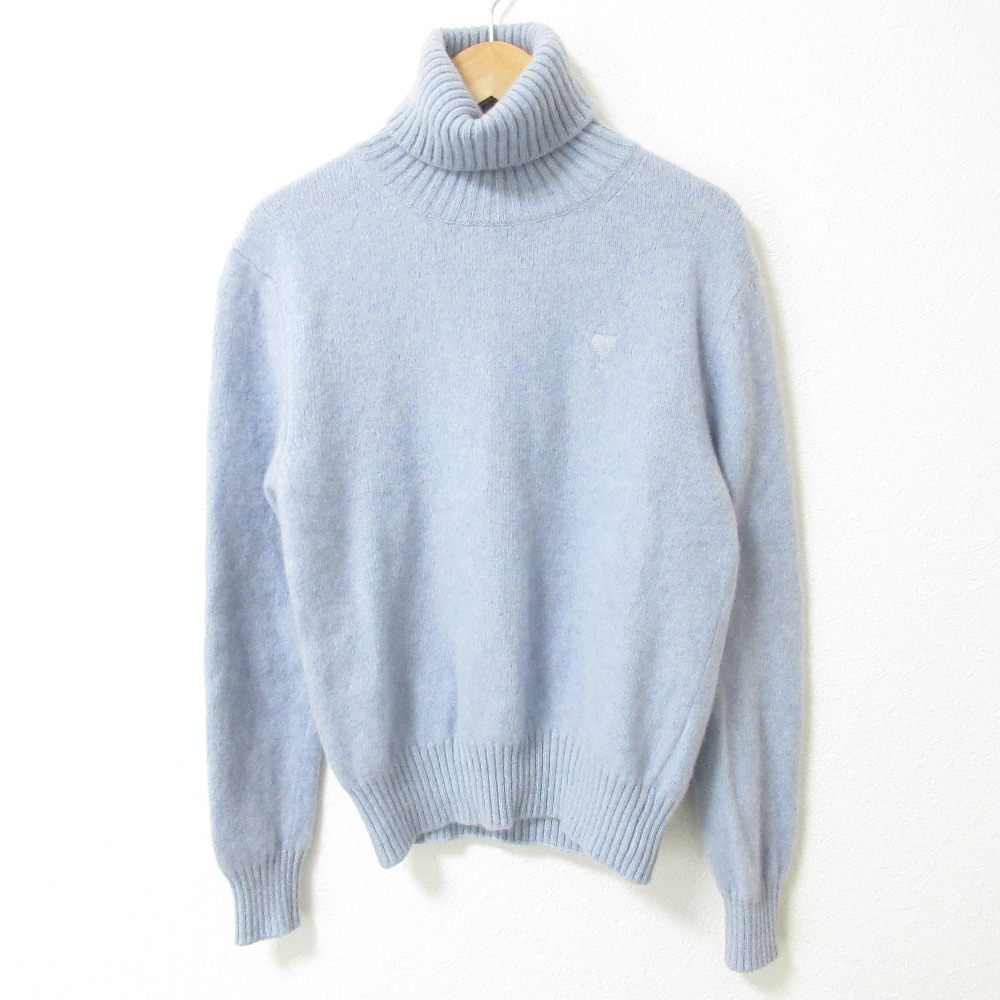 中古】 AMI PARISアミドゥクール セーター 長袖 クルーネック 厚手