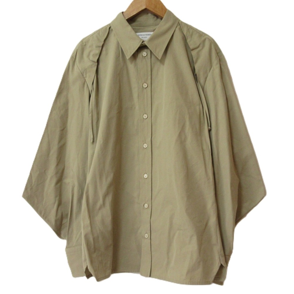 BOTTEGA VENETA ボッテガヴェネタ シルク混フレアスリーブビスコースシャツ 708324 V21J0 グリーン 36 IT4TJSBBVYVM 楽天市場】BOTTEGA VENETA ボッテガヴェネタ シルク混フレア