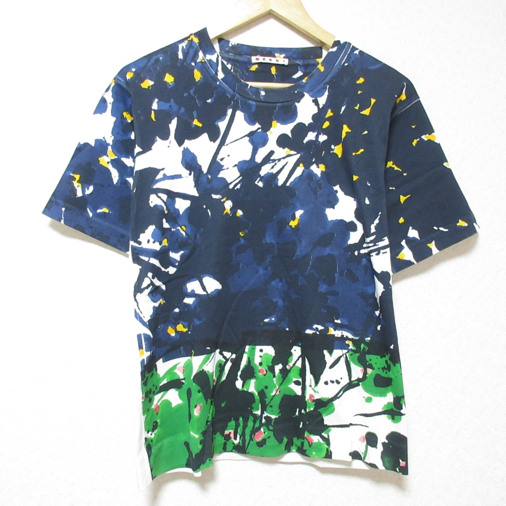 MARNI 25SS Tシャツ・カットソー マルチカラー MARNI マルニ Tシャツ THJET49P13 USCX42 レディース 半袖