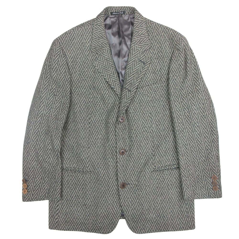 BONCOURA ウールカシミヤ　ツイードジャケット　サイズ40 グレー 楽天市場】【中古】 BONCOURA (ボンクラ) Wool / Cashmere Tailored