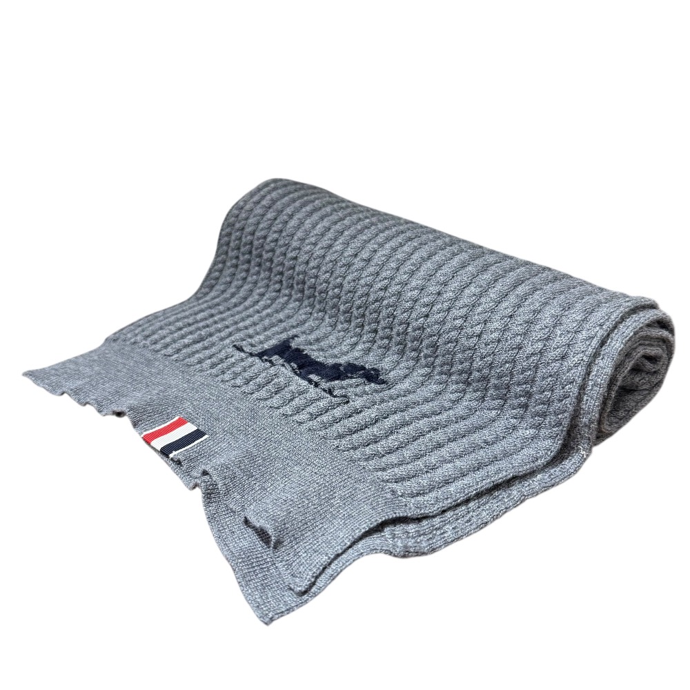 THOMBROWNE トムブラウン　ストール　マフラー新品タグ付き 楽天市場】トムブラウン THOM BROWNE メンズ 小物 ストール