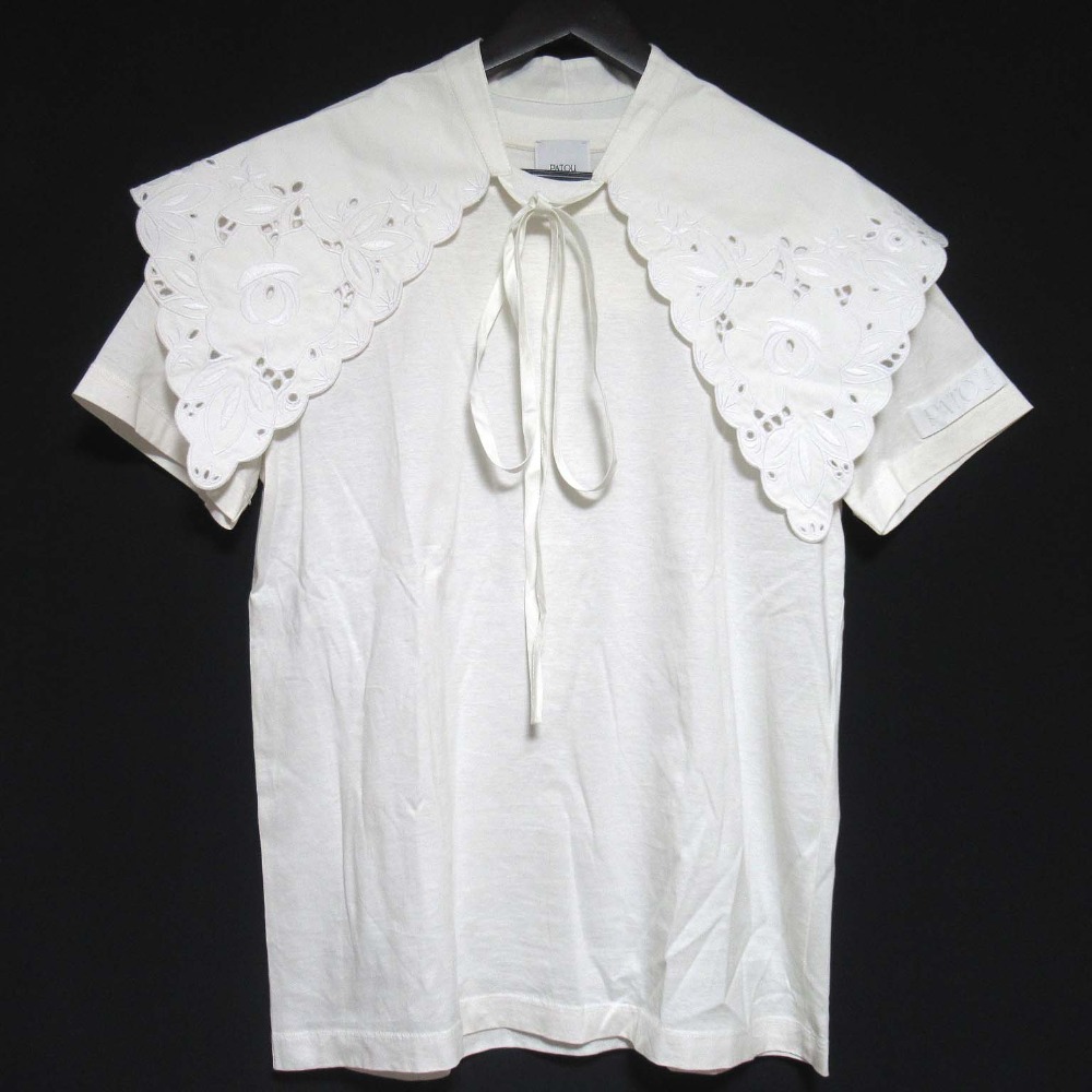 楽天市場】PATOU パトゥ Tシャツ ホワイト 白 XS バーバパトゥ