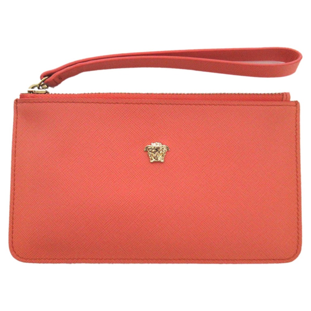 【未使用】VERSACE ヴェルサーチ　グレカロゴ　ポーチ 未使用】VERSACE ヴェルサーチ グレカロゴ ポーチ Amazon