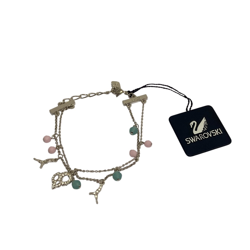 ★SWAROVSKI★上品な輝き★Diapason braceletブレスレット Diapason ブレスレット, ミックスカット, ホワイト, ロジウム