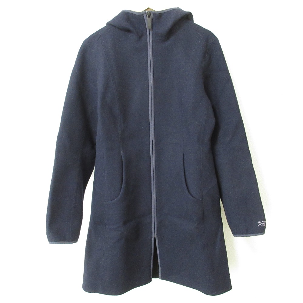 美品 PLEATS PLEASE ISSEY MIYAKE プリーツプリーズ イッセイミヤケ エコファー付き プルオーバーパーカー PP13-JA441 3 ボルドー レディース 古着 中古 USED 美品 Pleats Please Issey Miyake プリーツプリーズ イッセイ