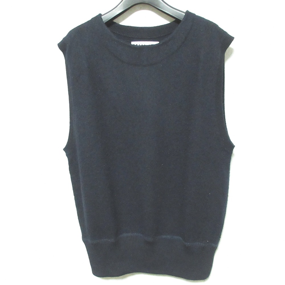 極美品✨マーガレットハウエル ニット ベスト ハイネック カシミヤ100% 246665-01.jpg