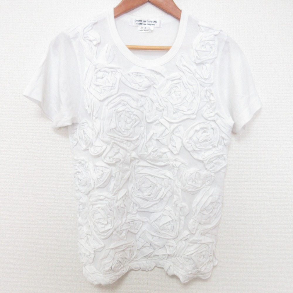 ★tricot COMME des GARCONS★立体バラモチーフ★Ｔシャツ★ 026-202507100050_1.jpg