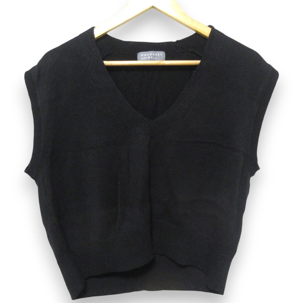 2023ss マーガレットハウエル LINEN COTTON SILK ベスト MARGARET HOWELL マーガレットハウエル 2023 新作 ヨーロッパ