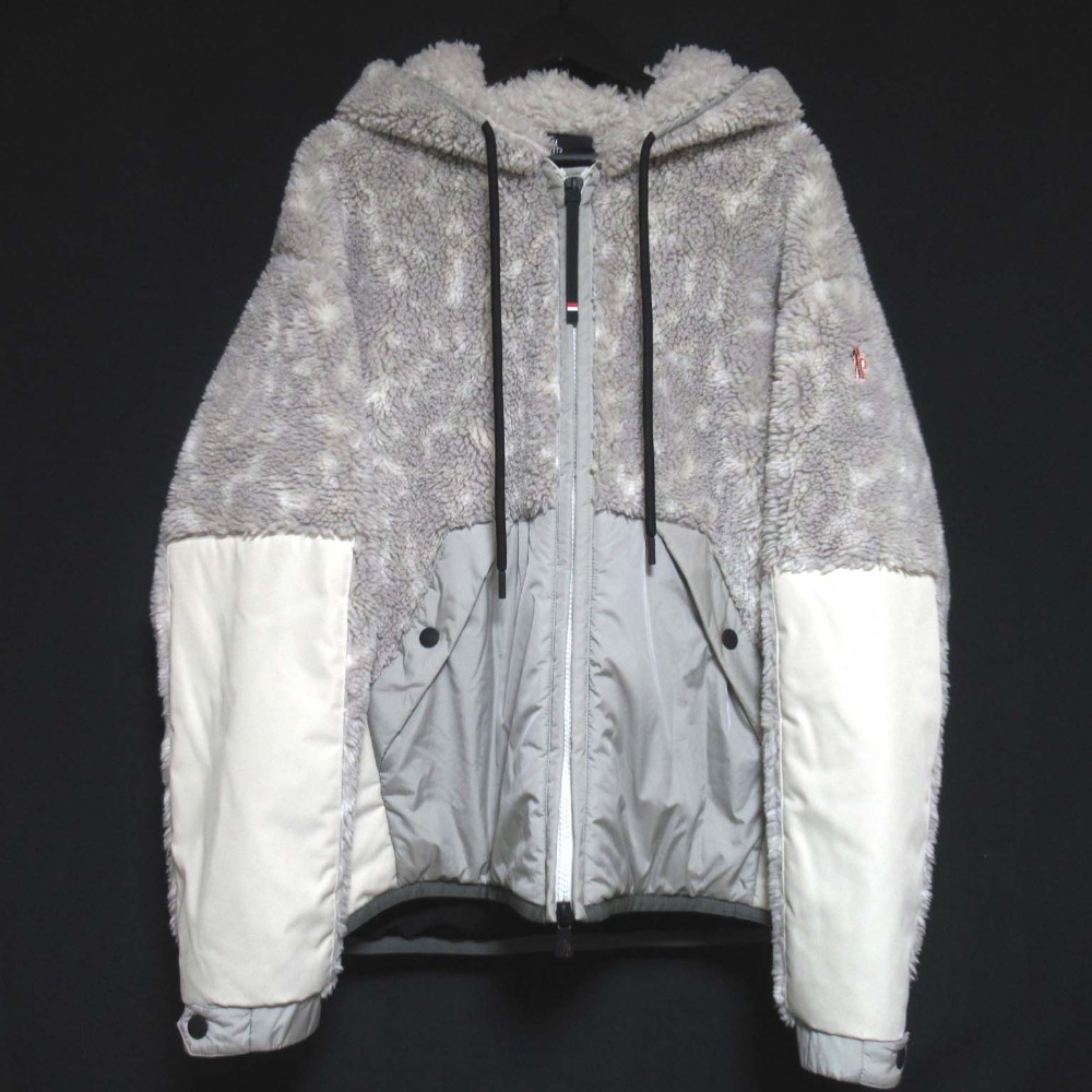 楽天市場】MONCLER モンクレール ジャケット リバーシブル ボア