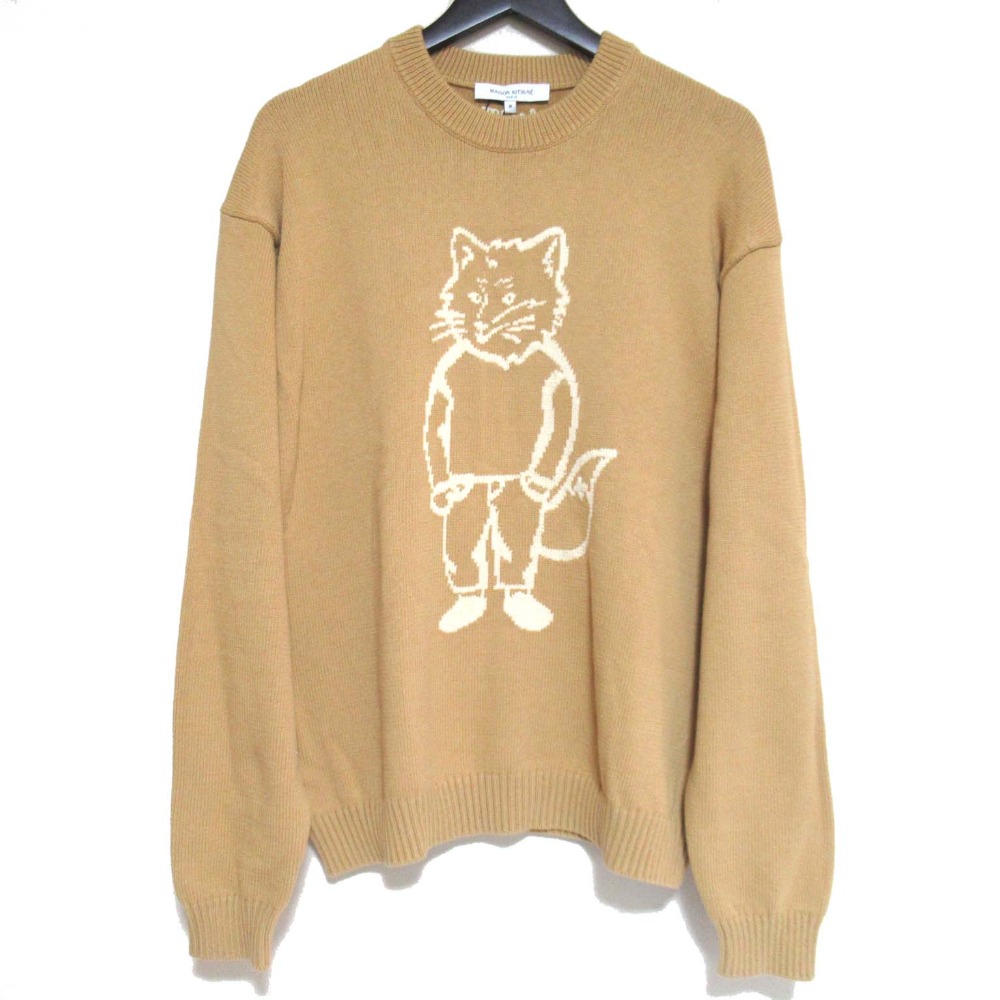 もふもふ 楽天市場】【中古】MAISON KITSUNE FOX HEAD PATCH HALF ZIP