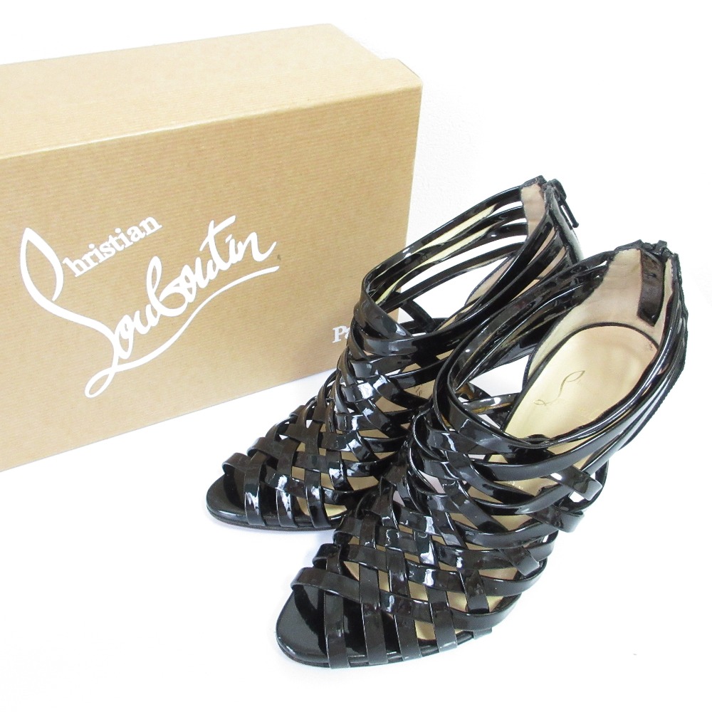 Christian Louboutin 85mmヒール パテントレザーパンプス Iriza 85 ブラック パテントレザー - Shoes - Women - Christian