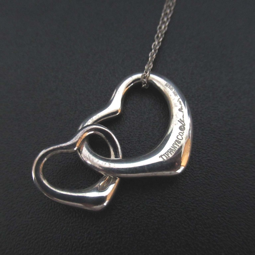 ミリアン様 極美品✨️ ティファニー オープンハート ダブル 2連