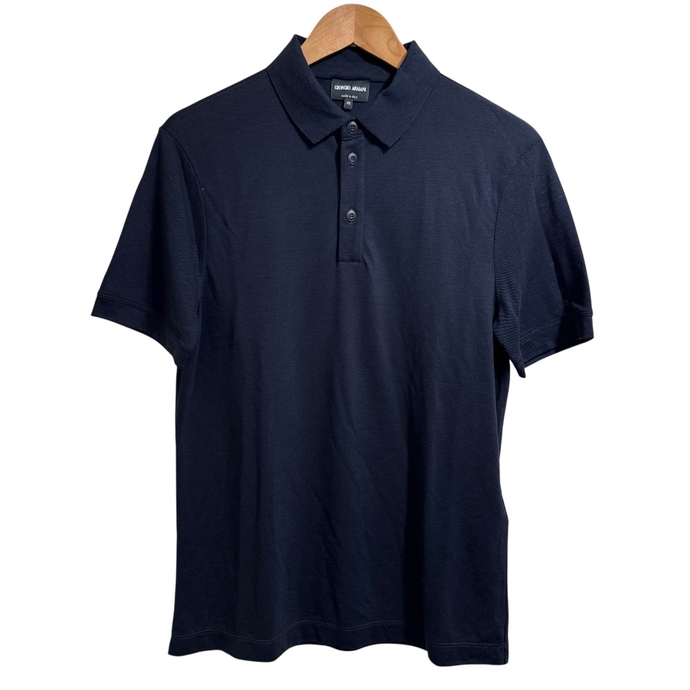 【美品】GIORGIO ARMANI 半袖 ニット イタリア製 ネイビー 楽天市場】GIORGIO ARMANI ジョルジオアルマーニ ニット半袖