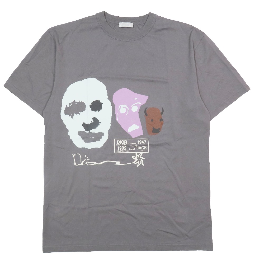 コラボ品★【Cactus Jack x Dior】オーバーサイズ Tシャツピンク Dior x CACTUS JACK Oversized T-shirt Pink Men's - SS22 - US