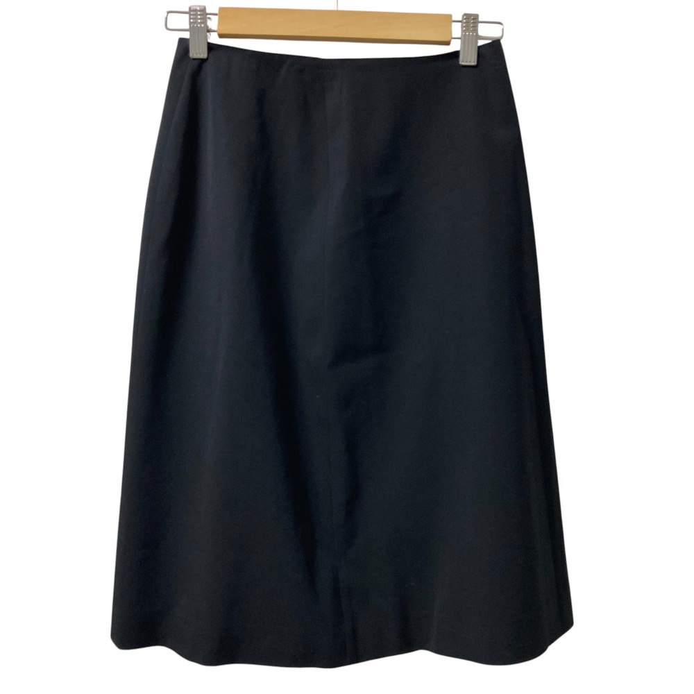 楽天市場】PRADA プラダ タグ付き チェック柄 シルク フレア ひざ上丈