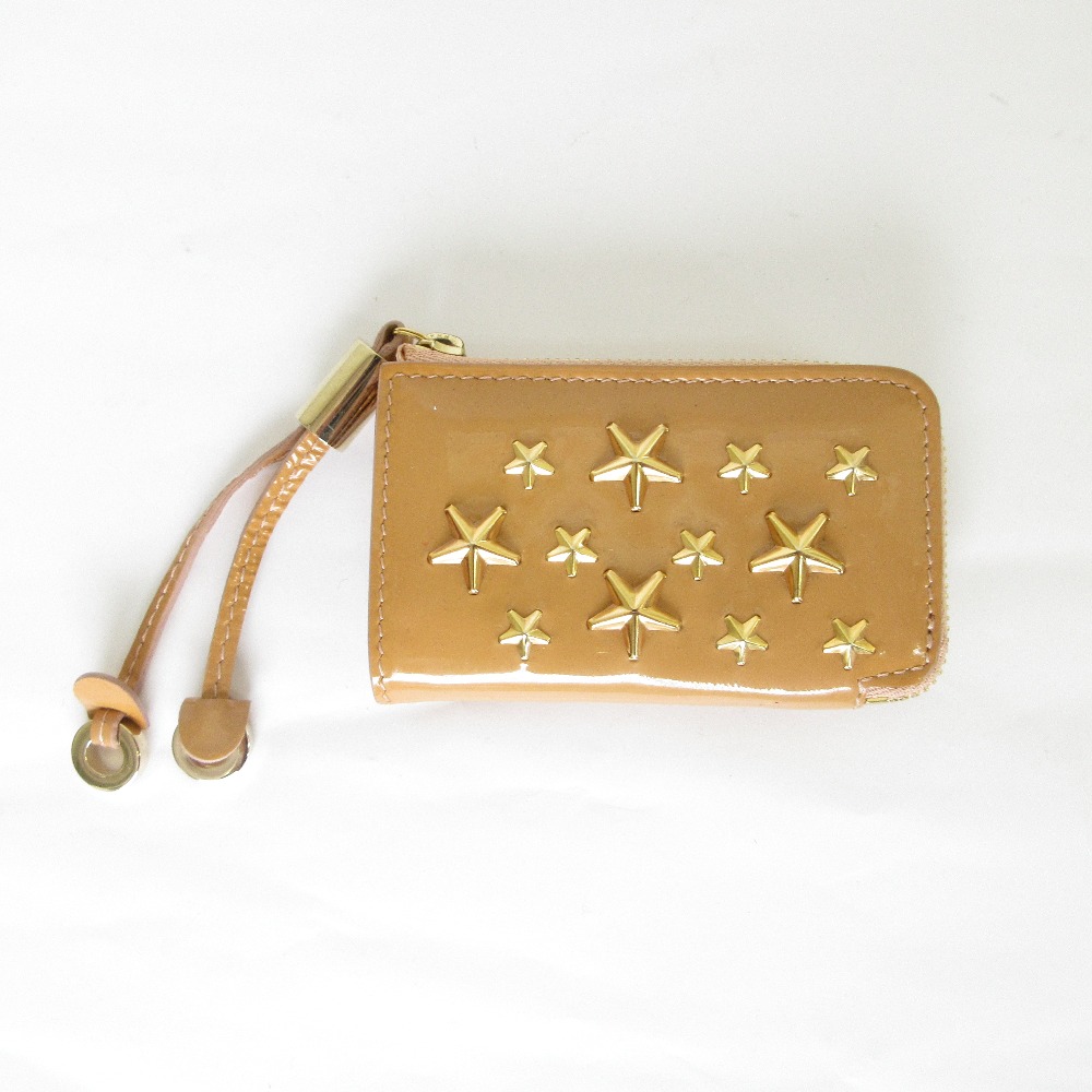 【美品】ジミーチュー コインケース スタッズ レザー 黒 チャーム 星 シルバー 楽天市場】【中古】JIMMY CHOO スタースタッズ L字 ファスナー