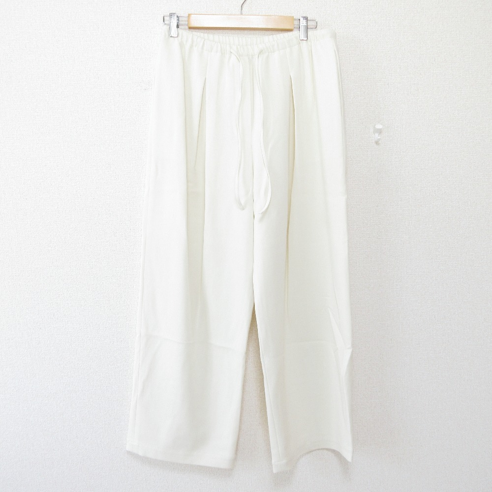 美品 Theory Admiral Crepe ストレッチ プルオンパンツ theory 23AW Admiral Crepe ワイドプルオンパンツ XS - メルカリ