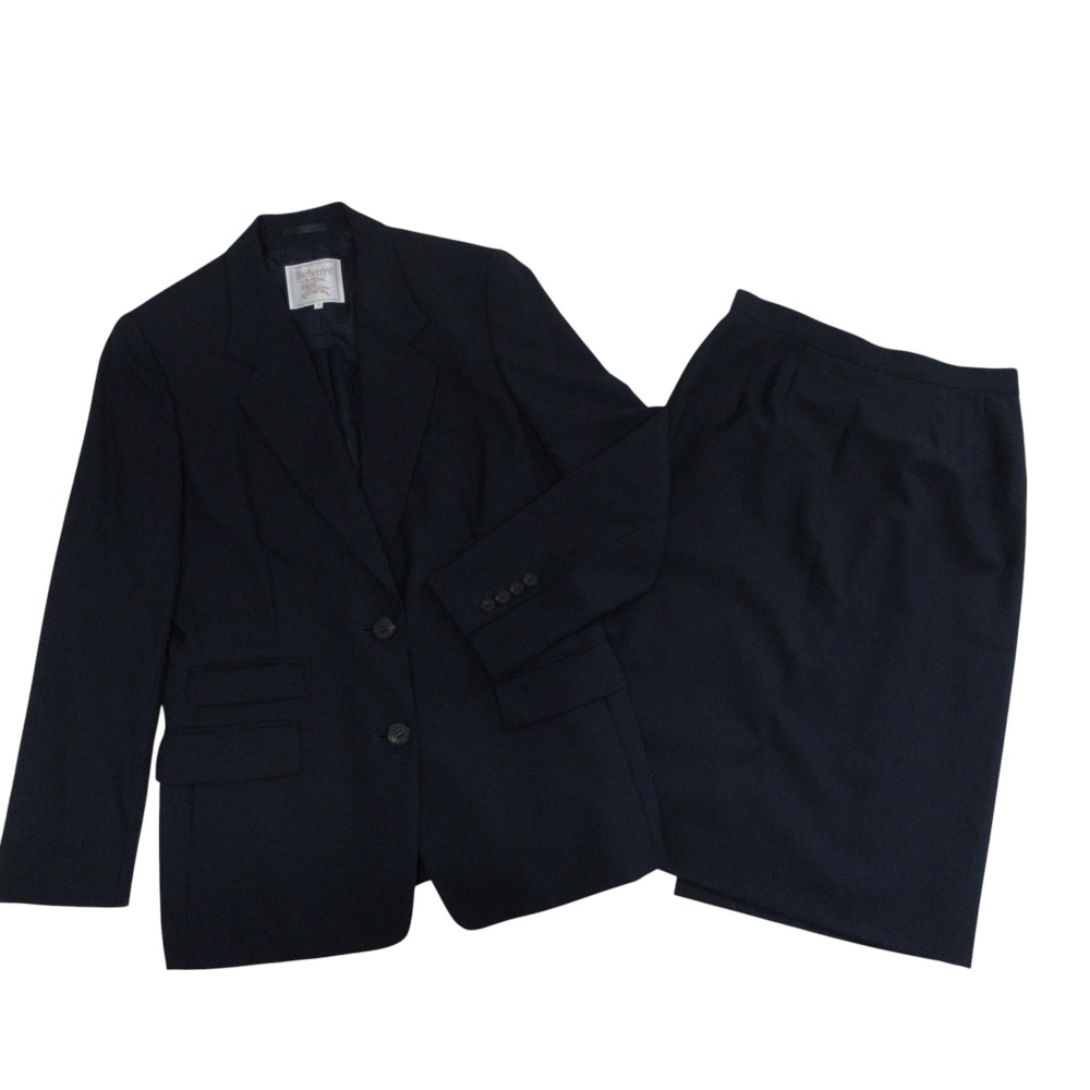 miyu❤️【新品・未使用】バーバリーロンドン ウール スカートスーツ 楽天市場】美品【中古】バーバリー BURBERRY スカートスーツ