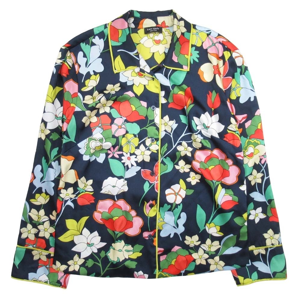 kate spade new york◆半袖ブラウス/XS/ポリエステル/BLK/花柄/Z138 楽天市場】【送料無料】【kate spade NEW YORK】【正規品
