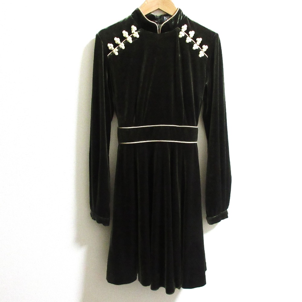 新品タグ付き PAMEO POSE 総レースのチャイナブラウス ラベンダー F 新品タグ付き PAMEO POSE 総レースのチャイナブラウス