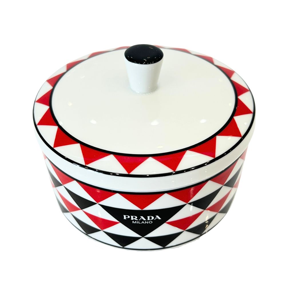 新品未使用品♪PRADA♪ジュエリーボックス♪ポーセリン♪箱付 ドイツ製 PRADA ポーセリン アクセサリー ジュエリー ケース