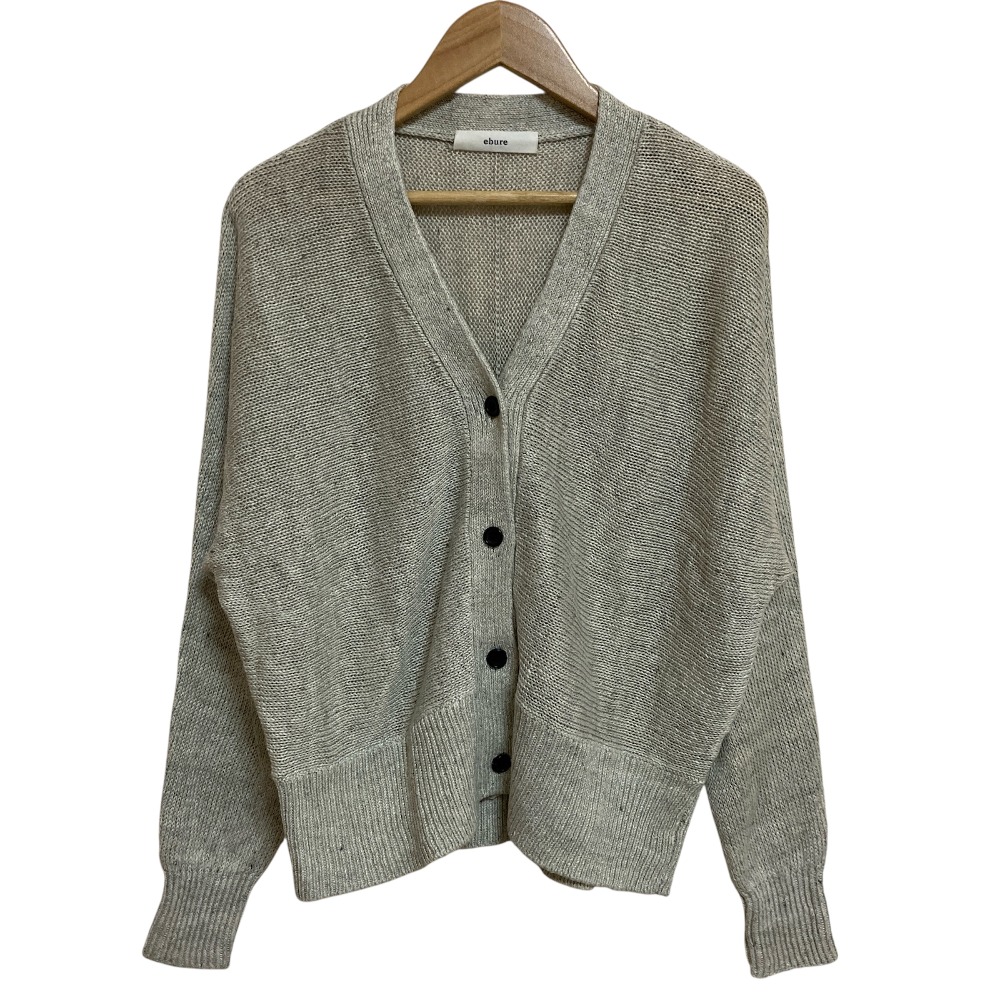 a.presse シルクリネンカーディガン　サイズ2 Bibian 比比昂- A.PRESSE Silk linen Cardigan 2 アプレッセ