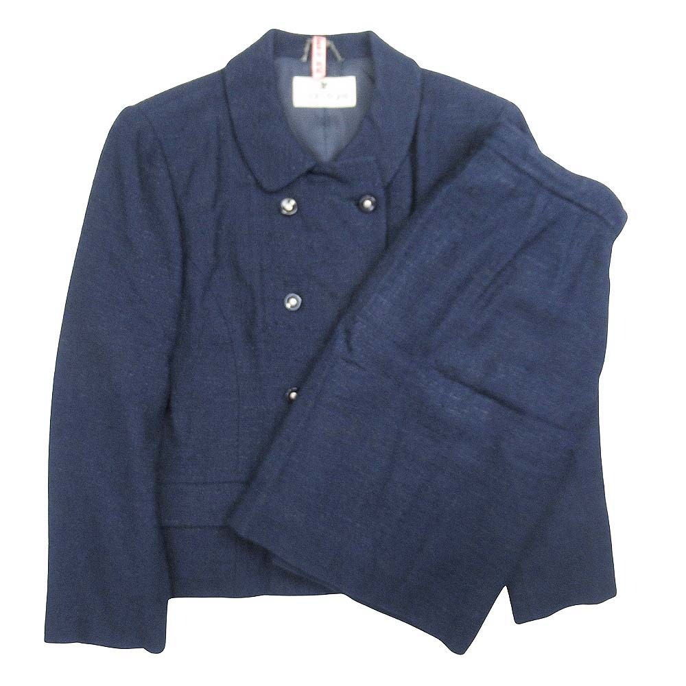 楽天市場】美品【中古】クレージュ courreges スカートスーツ