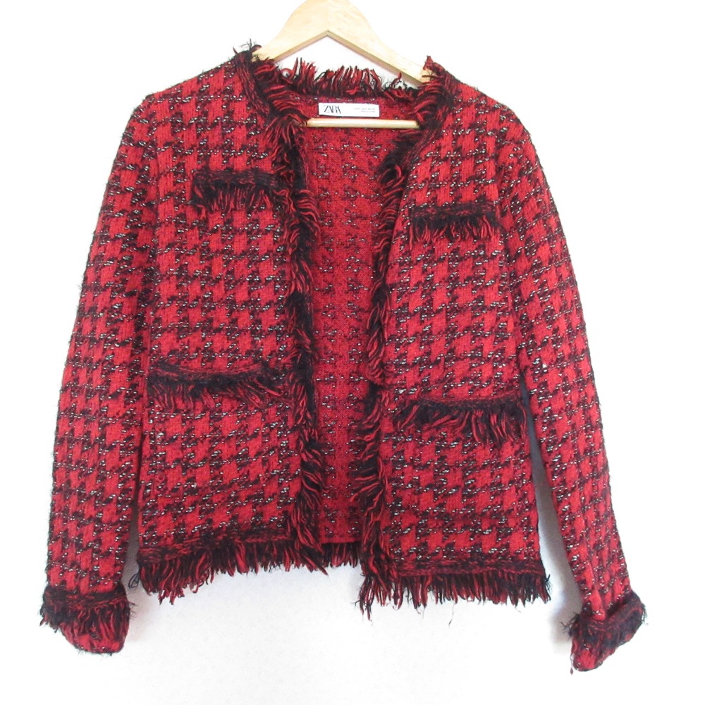 サラ ◇ ZARA ザラ 金ボタン ハイウエスト デニム パンツ サイズEUR M