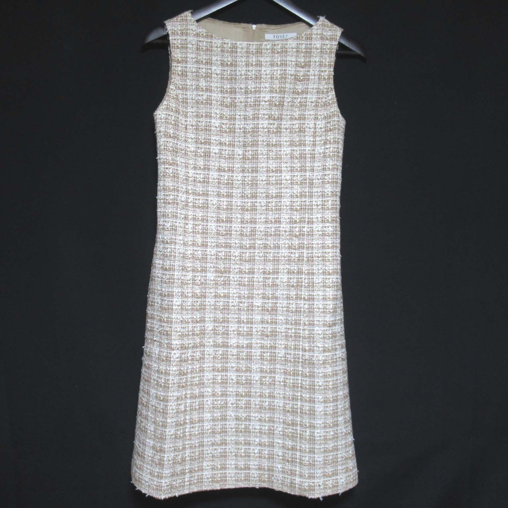 ✨️美品×希少✨️ フォクシー ブティック ツイード ワンピース ロング 40 楽天市場】【中古】美品 FOXEY フォクシー Dress Tweed