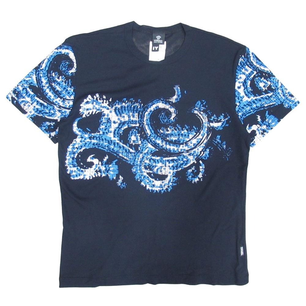 VERSACE メデューサプリント 半袖Tシャツ 楽天市場】【中古】美品 VERSACE ヴェルサーチ 2023年モデル