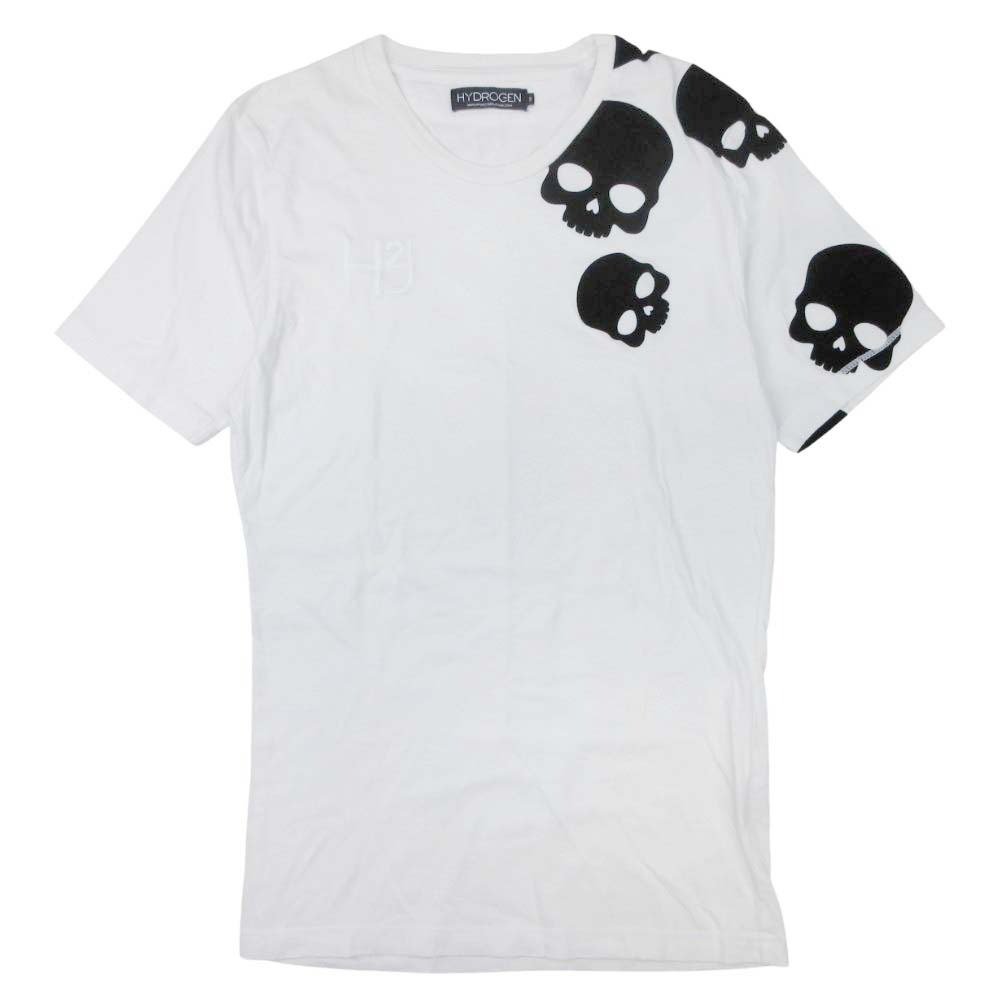 楽天市場】HYDROGEN ハイドロゲン スカル刺繍 半袖クルーネックTシャツ