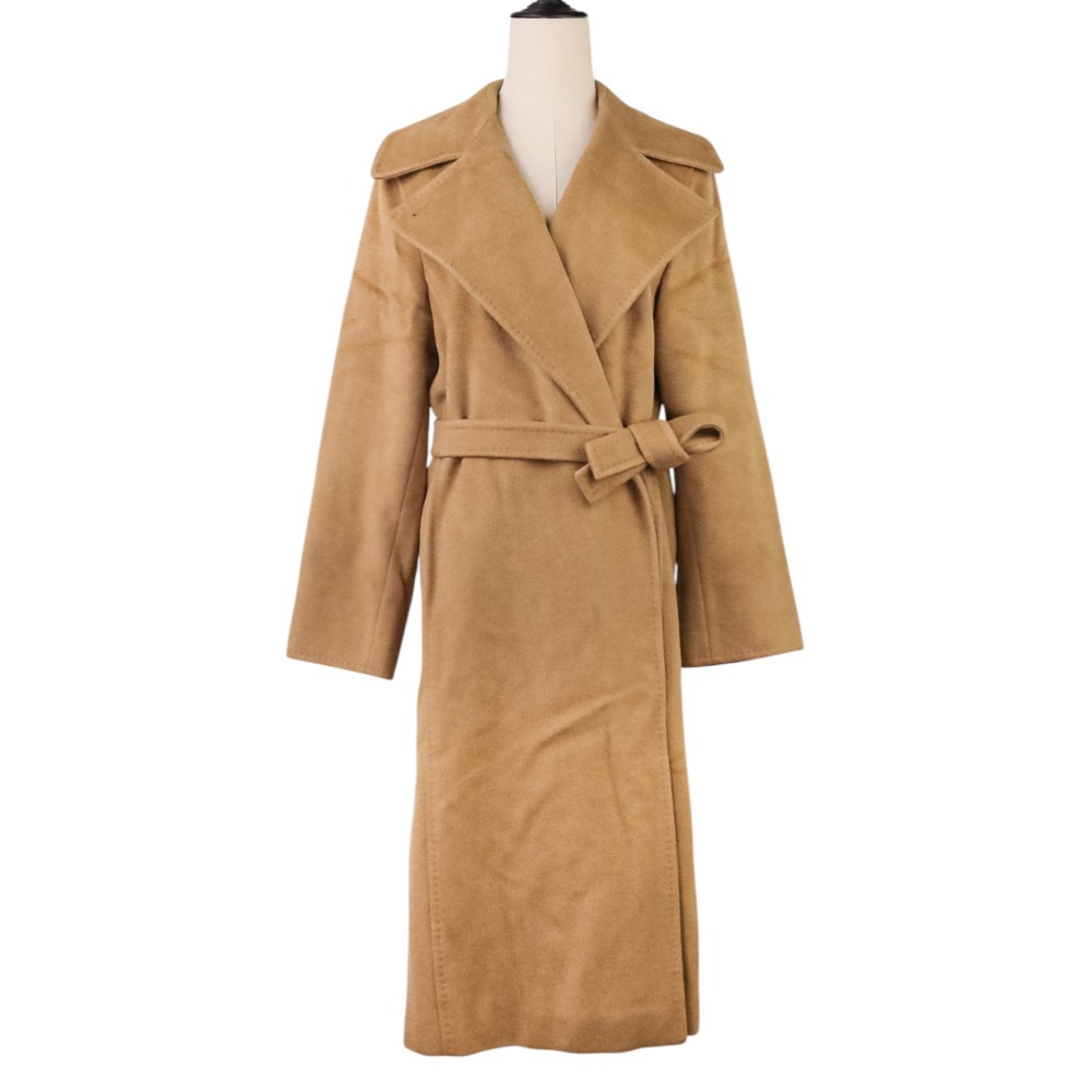 未使用品♡カシミヤ100 マックスマーラ ベルテッド　コート　キャメル　ベルト 楽天市場】【中古】美品 Max Mara マックスマーラ キャメル100