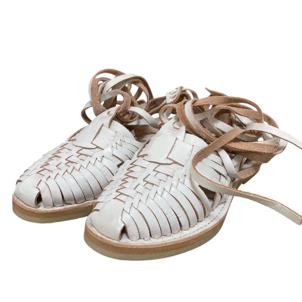 FUMIE TANAKA ホワイトサンダル FUMIE=TANAKA / one finger sandals | JURK shop